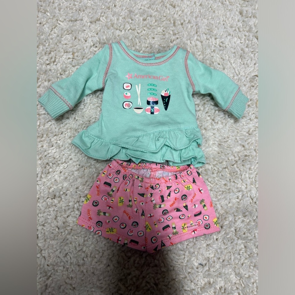 Retired American Girl Sushi PJs